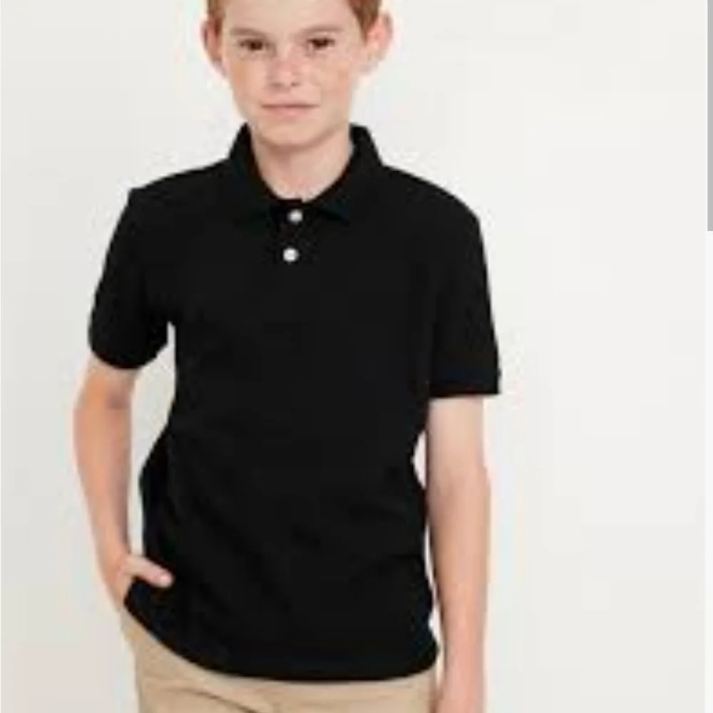 NWT Old Navy School Uniform Classic Pique Polo Shirt XL(14-16) - Picture 2 of 3